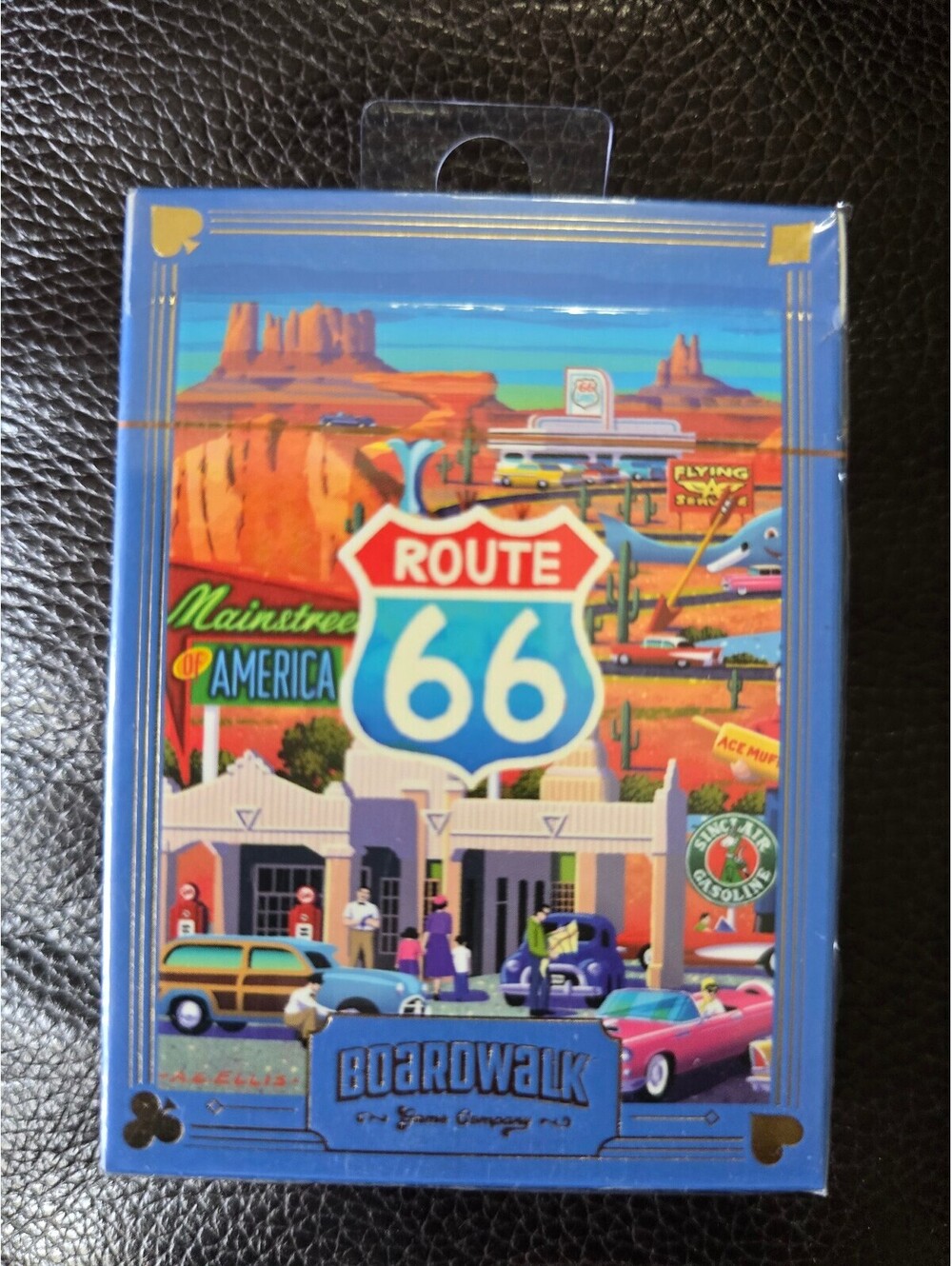 Boardwalk Route 66 Playing Cards Deck NEW SEALED Americana Road Trip Souvenir